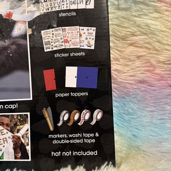 GRADUATION Sticker & Stencil decorating kit - Picture 4 of 9